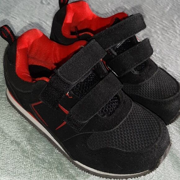 Garanimals Red and Black Velcroe Sneakers - Picture 1 of 6